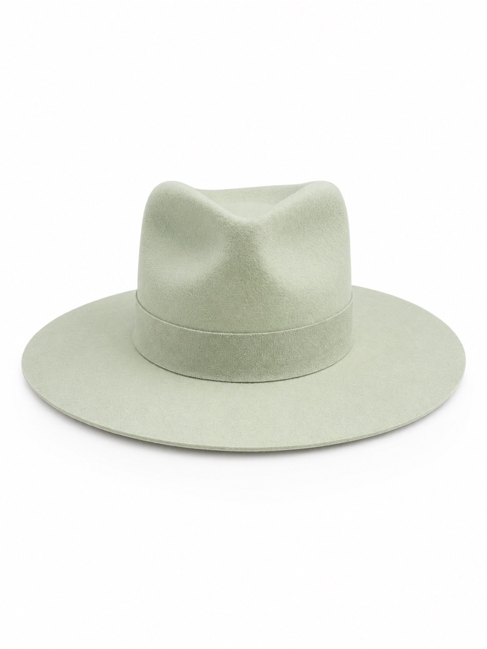 Lack of Color Mint Green Wool Wide Brim Rancher Fedora Hat NWT